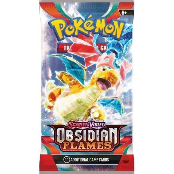PP45 - Thẻ bài Pokemon TCG Obsidian Flames Booster Pack
