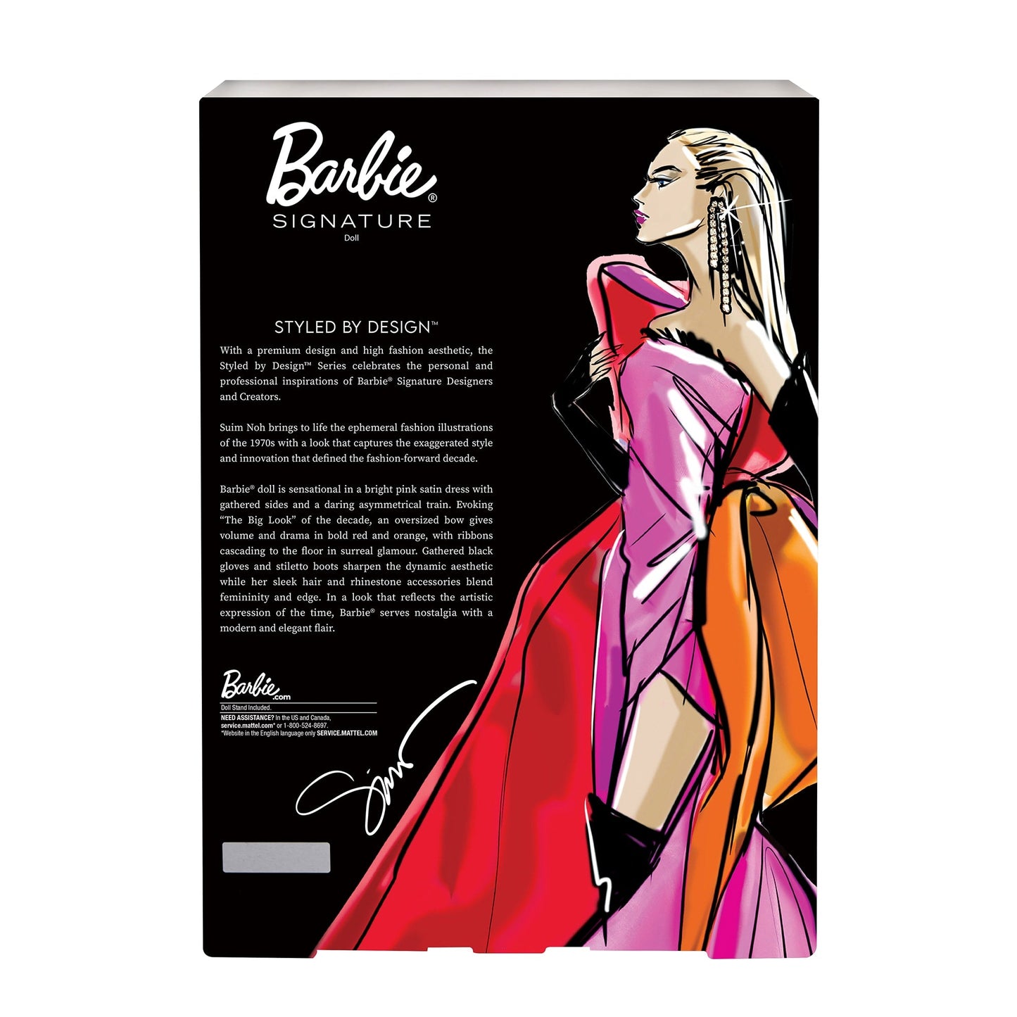 Barbie Styled by Design Doll 1 - Búp bê Sưu tầm Cao cấp - Mattel Signature Gold Label