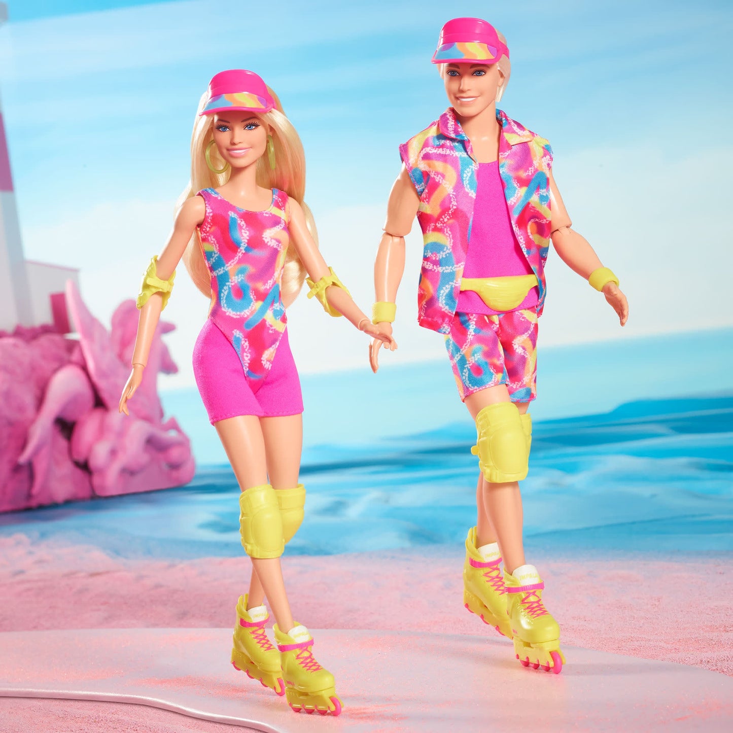 Ken Doll in Inline Skating Outfit – Barbie The Movie Búp Bê Sưu Tập Mattel HRF28