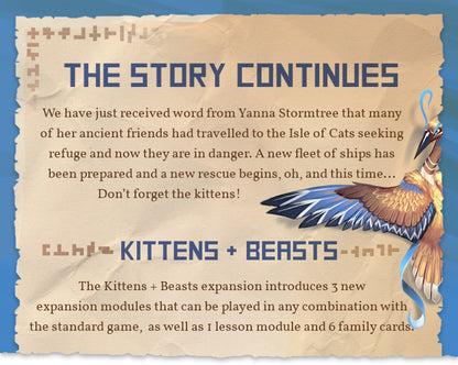 The Isle of Cats: Kittens Plus Beasts Veteran 1 Pledge Bundle (Kickstarter Special)