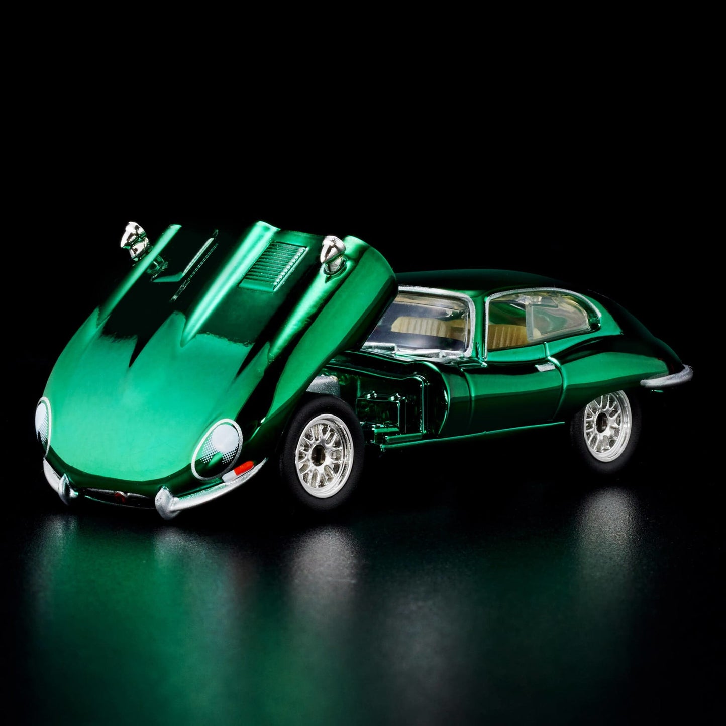 RLC Exclusive 1964 Jaguar E-Type Xe Mô Hình Tỉ Lệ 1:64 Hot Wheels Collectors - Hình ảnh chi tiết 2