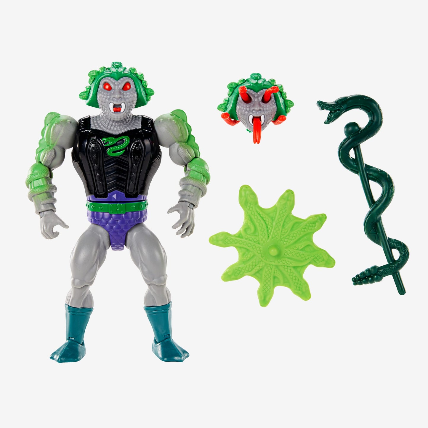 Masters of the Universe Origins Snake Face Action Figure - Mô hình nhân vật Figure - Mattel - Hình ảnh sản phẩm