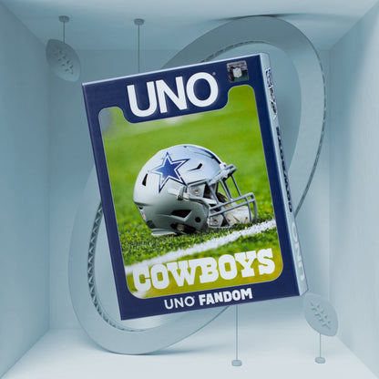 UNO Fandom NFL Dallas Cowboys Game Deck - Bộ Bài Thẻ Bài Thể Thao Mattel - Hình ảnh sản phẩm