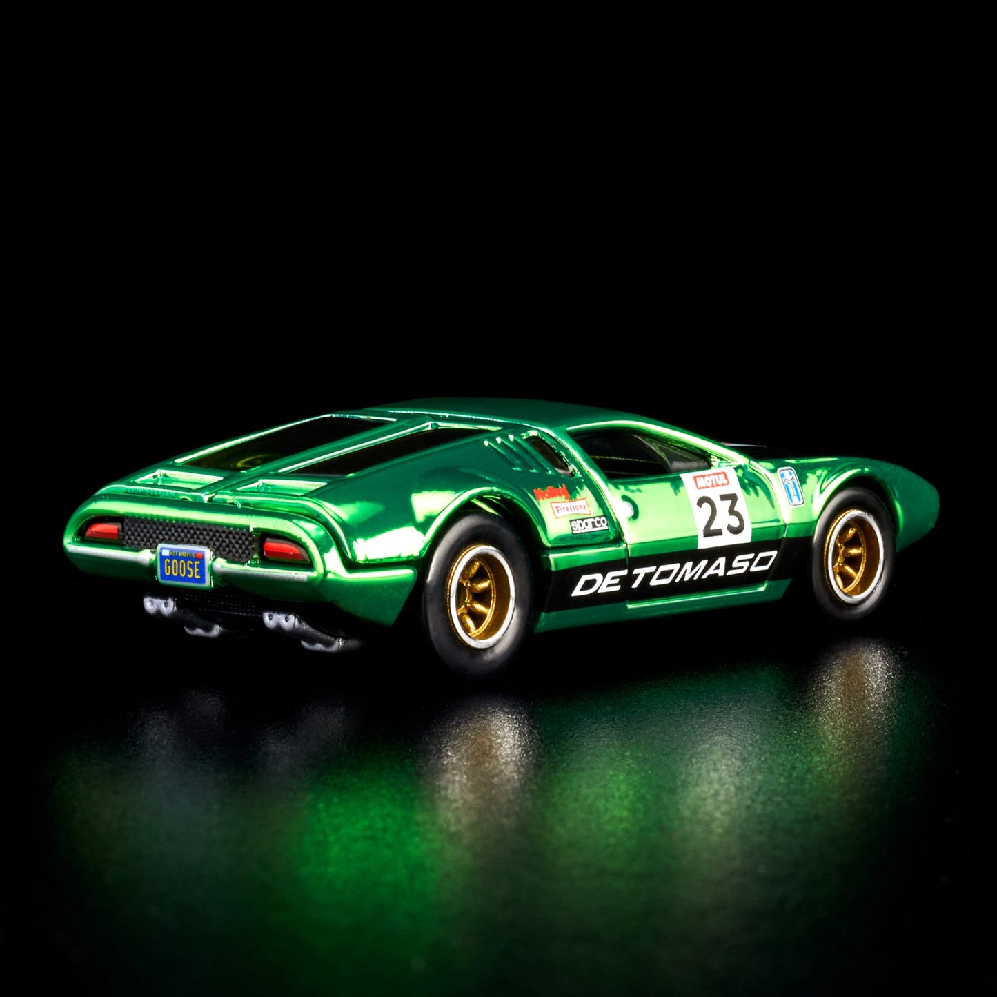 RLC Exclusive 1971 De Tomaso Mangusta - Mô hình xe kim loại 1:64 Hot Wheels Red Line Club - Hình ảnh bổ sung 4