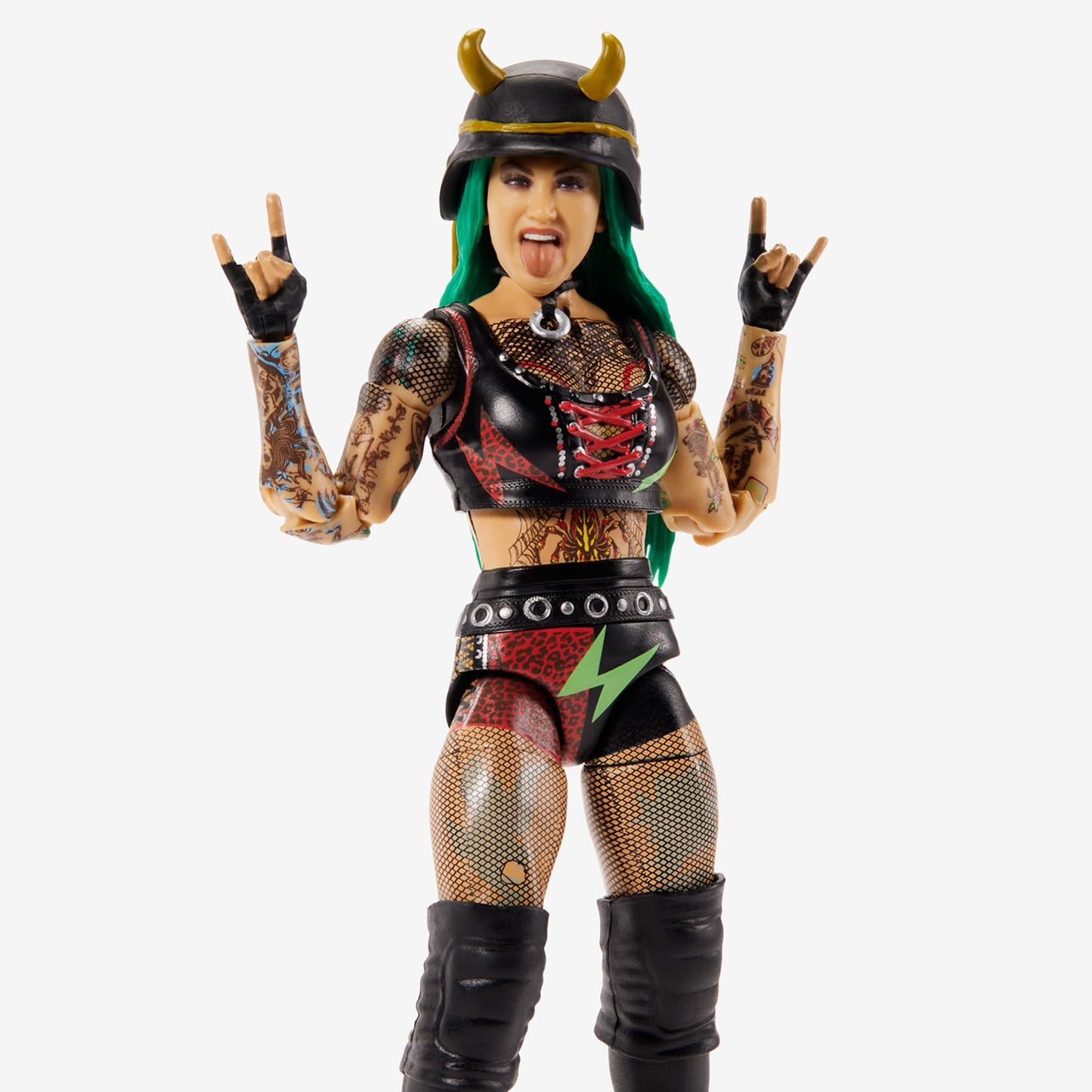 WWE Shotzi Elite Collection Action Figure - Mô Hình Siêu Sao WWE Cao Cấp - Mattel HDF39 - Góc nhìn khác 3