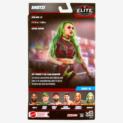 WWE Shotzi Elite Collection Action Figure - Mô Hình Siêu Sao WWE Cao Cấp - Mattel HDF39 Mattel - Action Figure