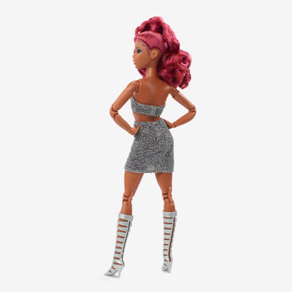 Barbie Looks Doll (Petite, Curly Red Hair) - Búp Bê Thời Trang Barbie Signature HCB77 - Góc nhìn khác 3