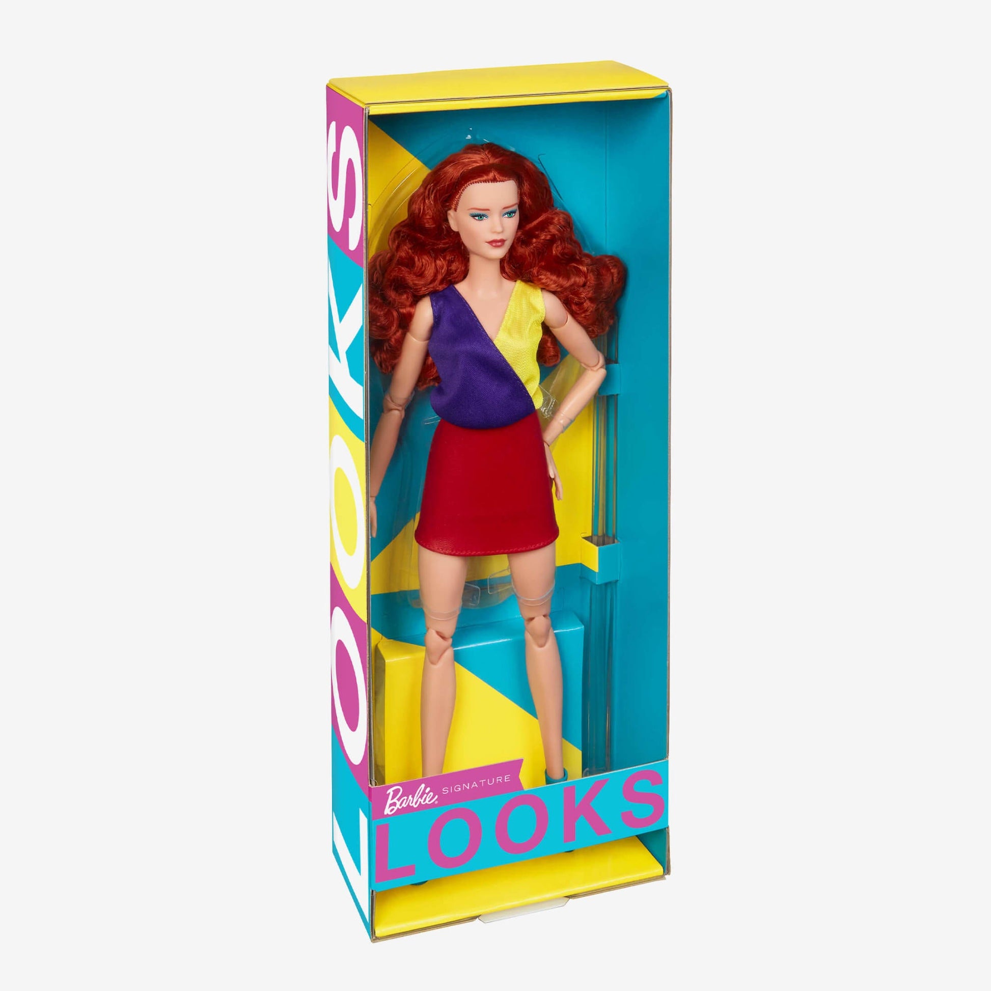 Barbie Looks Doll (Original, Curly Red Hair) Búp bê sưu tầm thời trang #13 Barbie Signature HJW80 - Hình ảnh bổ sung 7