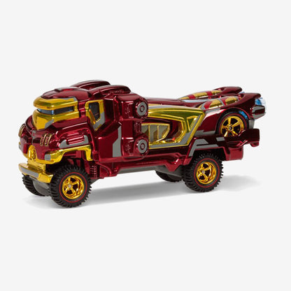 Hot Wheels Marvel Iron Man & Hulkbuster Vehicles - Bộ Xe Mô Hình Marvel Cao Cấp Hot Wheels - Góc nhìn khác 3