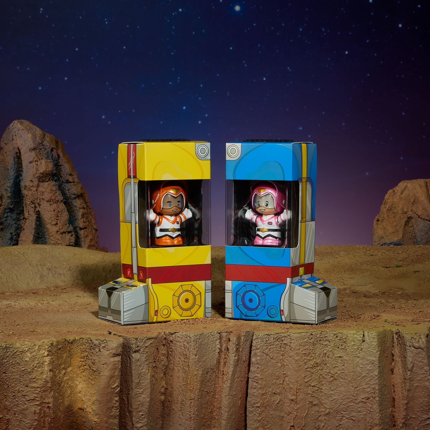 Little People Collector Voltron 40th Anniversary Gold Label Set - Bộ Mô Hình Sưu Tập Kỷ Niệm 40 Năm - Fisher-Price HVW64 Fish