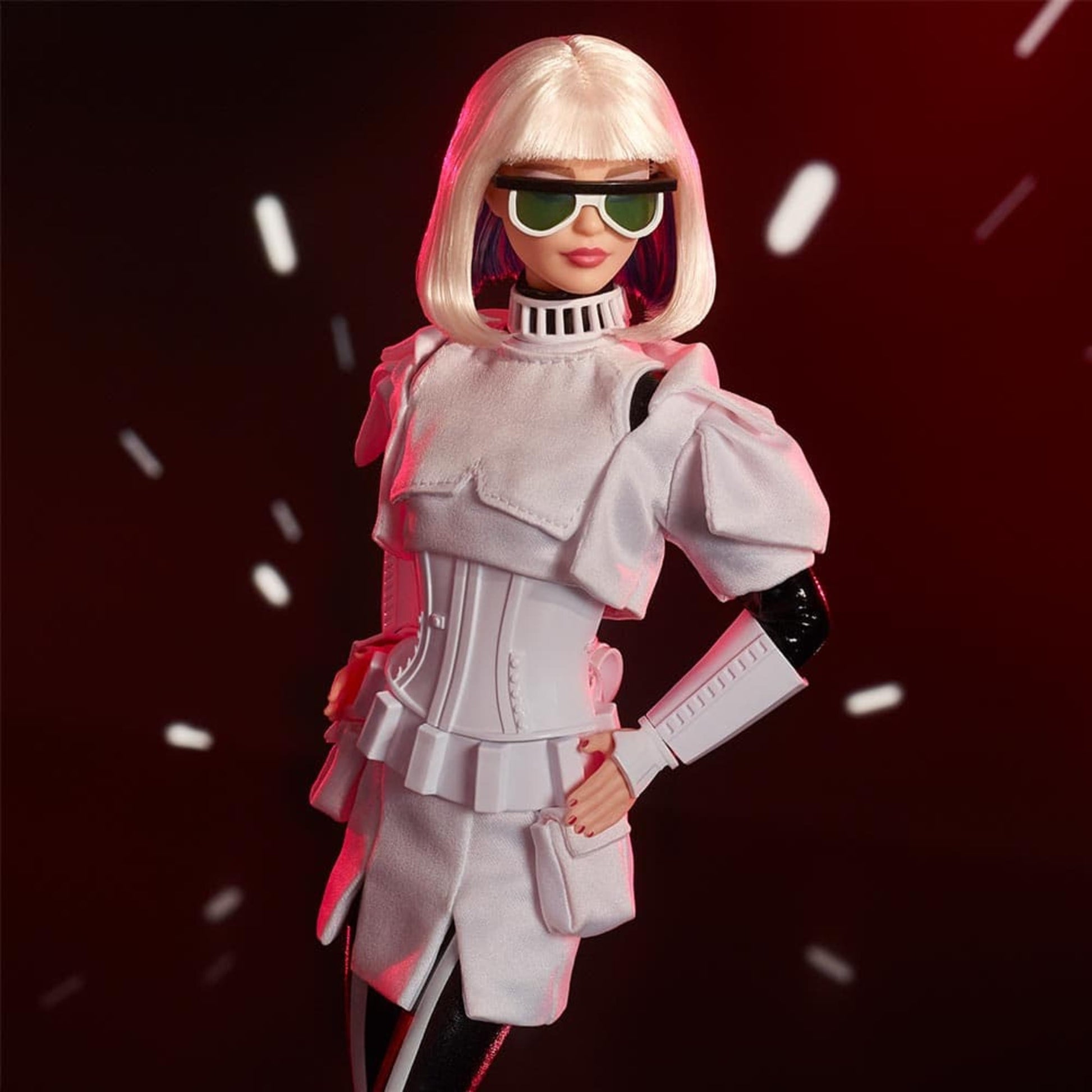 Star Wars Stormtrooper x Barbie Doll - Búp Bê Sưu Tầm Cao Cấp - Barbie Signature - Góc nhìn khác 3