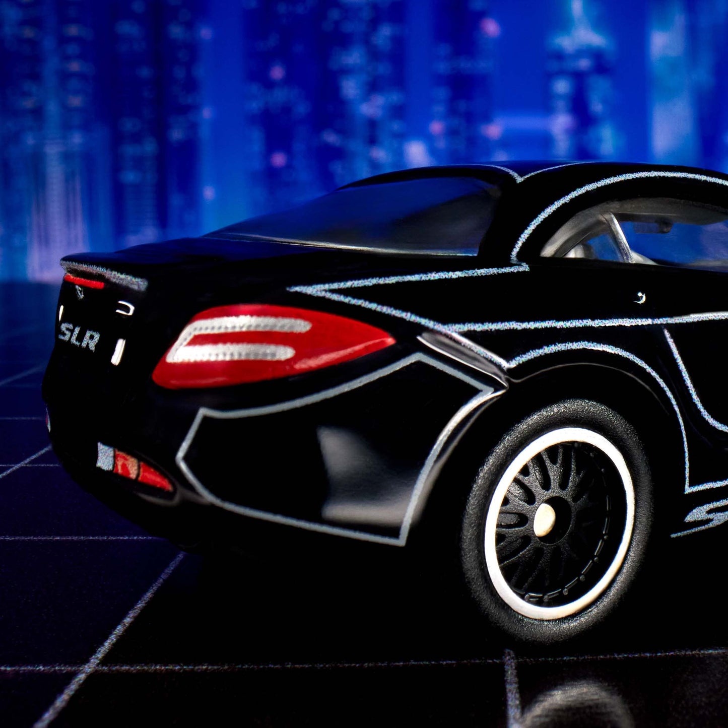 Matchbox Collectors Mercedes-Benz SLR McLaren - Xe Mô Hình Kim Loại Cao Cấp Tỷ Lệ 1:64 Matchbox