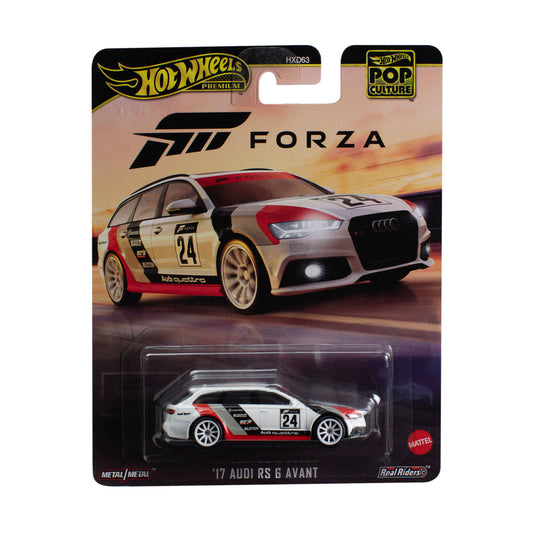 Hot Wheels Premium Pop Culture '17 Audi RS G Avant - Xe Mô Hình Sưu Tầm Hot Wheels HVJ47