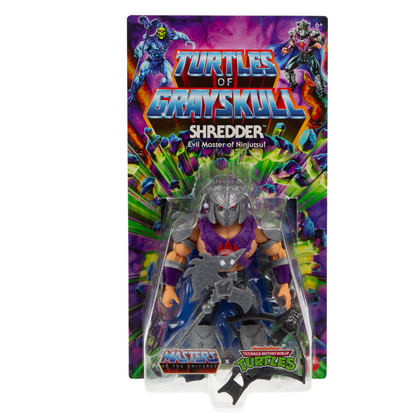 Masters of the Universe Origins Turtles of Grayskull Shredder Action Figure - Mô hình Figure nhân vật Shredder - Mattel HTH10 - Hình ảnh bổ sung 7