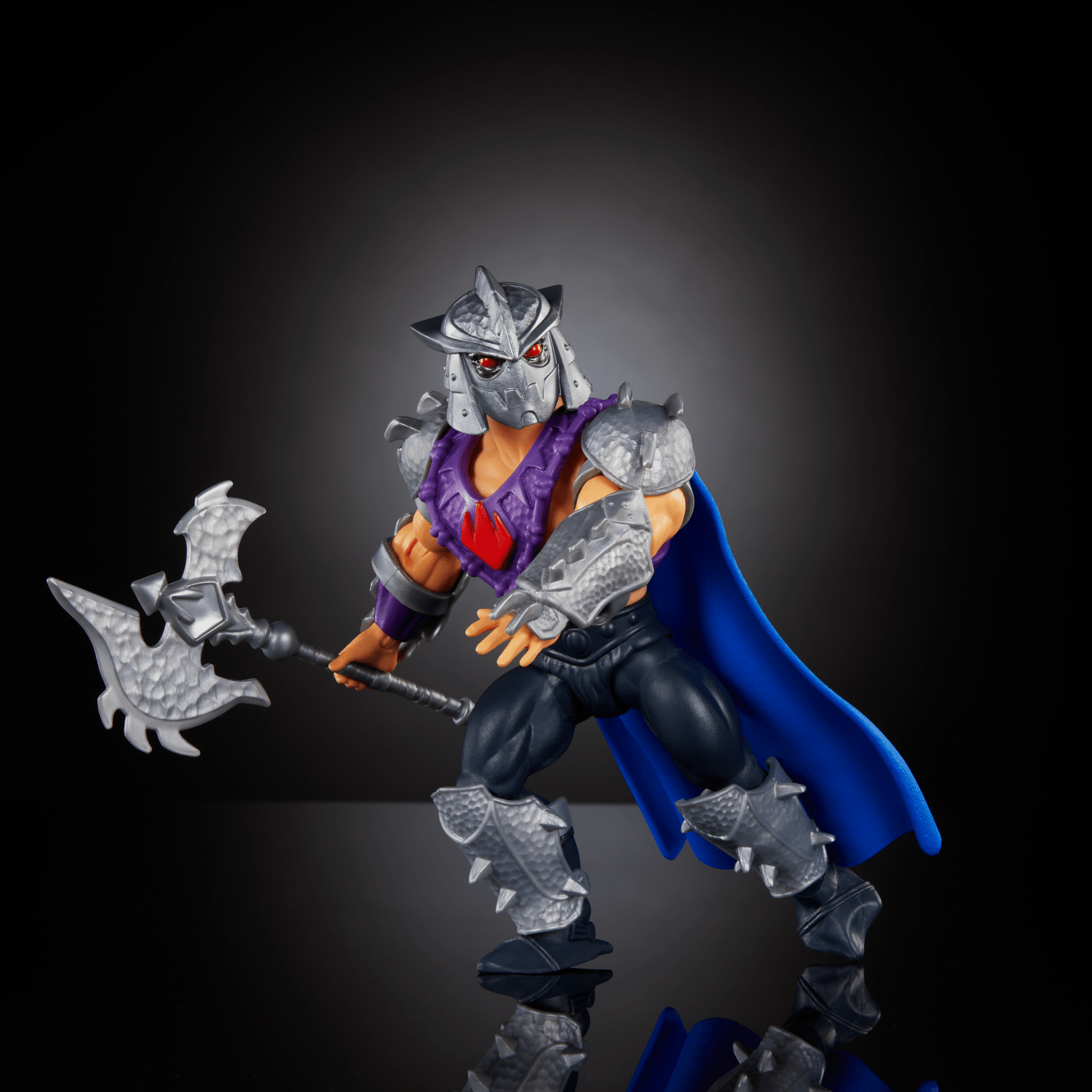 Masters of the Universe Origins Turtles of Grayskull Shredder Action Figure - Mô hình Figure nhân vật Shredder - Mattel HTH10 - Hình ảnh bổ sung 6