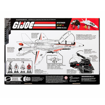 MEGA G.I. JOE Skystriker vs. COBRA H.I.S.S. Building Set - Bộ Đồ Chơi Lắp Ráp Sưu Tầm G.I. Joe - MEGA Mattel
