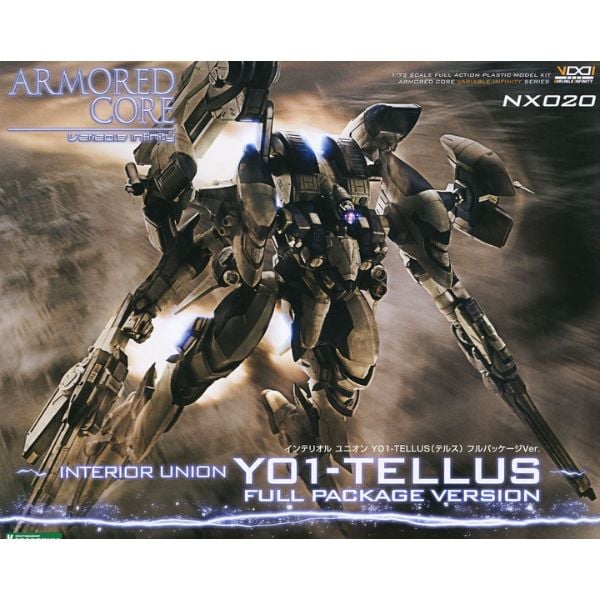Interior Union Y01 Tellus Full Package Version Armored Core Variable Infinity - Kotobukiya VI087