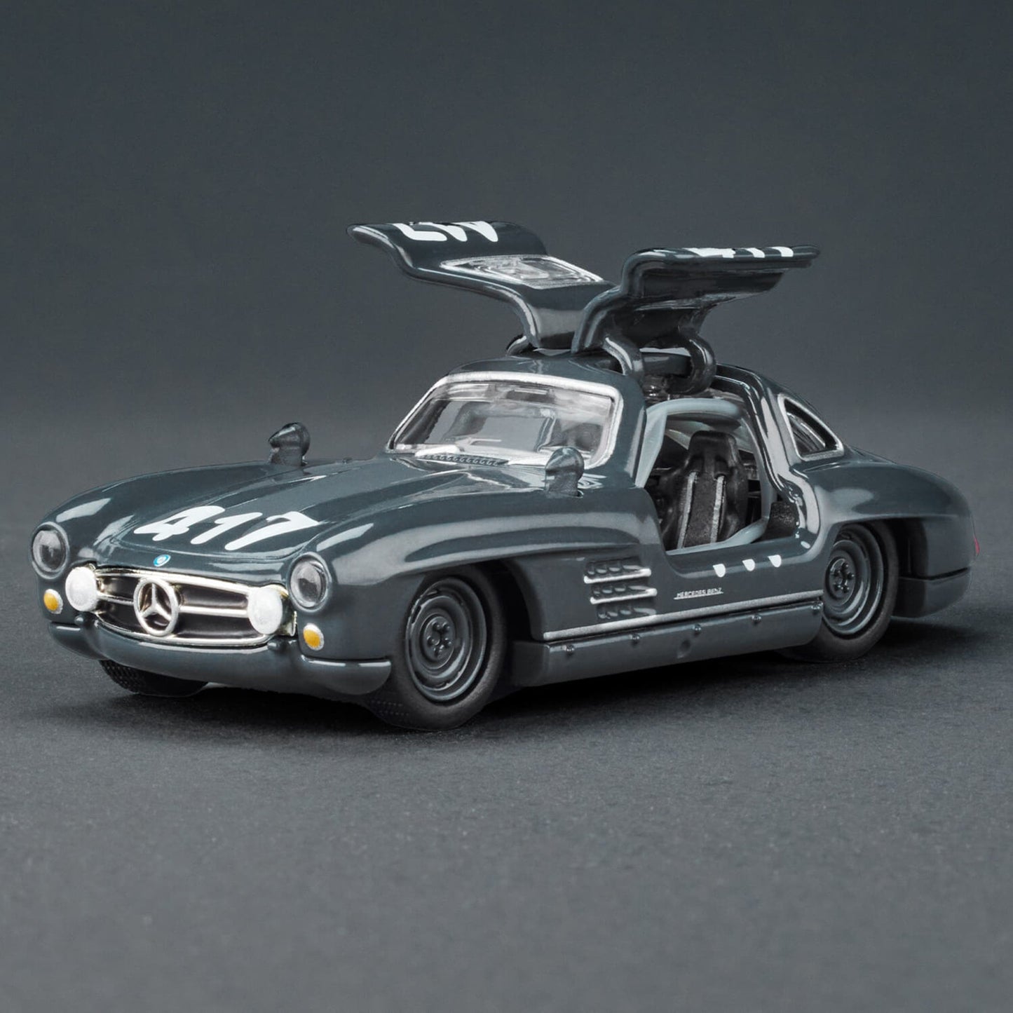 HWC Elite 64 Series Mercedes-Benz 300 SL Mô Hình Xe Đua Cao Cấp 1:64 Hot Wheels - Góc nhìn khác 3