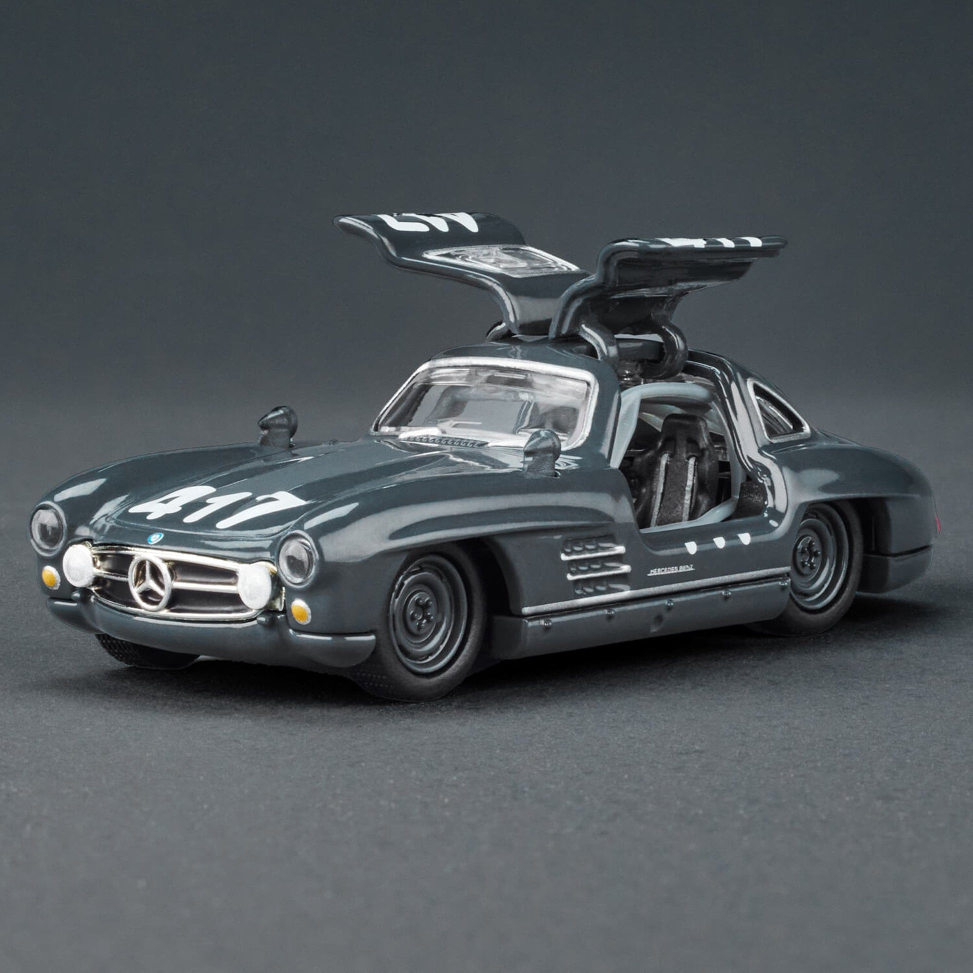 HWC Elite 64 Series Mercedes-Benz 300 SL Mô Hình Xe Đua Cao Cấp 1:64 Hot Wheels - Góc nhìn khác 3