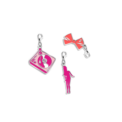 Barbie 1960's Enamel Charm Set - Bộ Charm Tráng Men Sưu Tầm - Mattel Creations - Hình ảnh sản phẩm