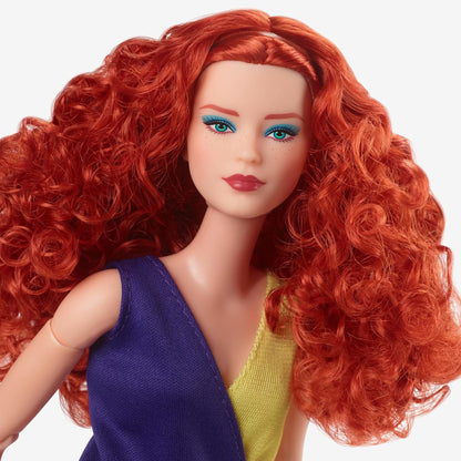 Barbie Looks Doll (Original, Curly Red Hair) Búp bê sưu tầm thời trang #13 Barbie Signature HJW80 - Hình ảnh bổ sung 4