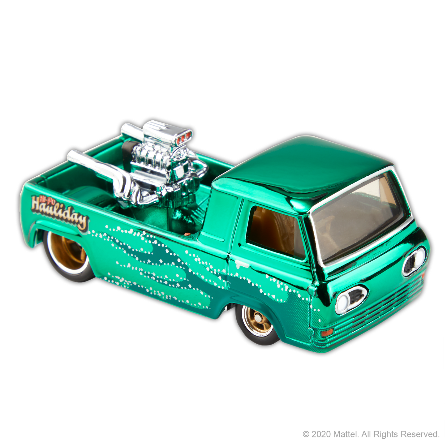 RLC Exclusive Holiday Hi-Po Hauler! Xe Mô Hình Sưu Tầm Hot Wheels Ford Econoline 1963 - Hình ảnh chi tiết 2