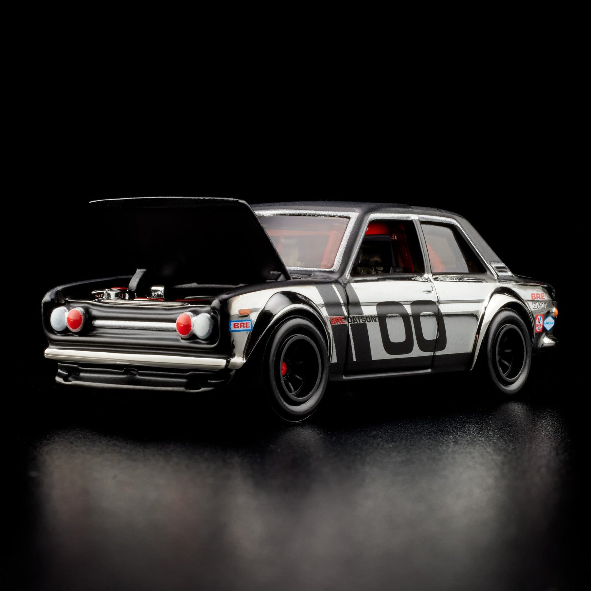 Hot Wheels RLC '71 Datsun 510 Xe Mô Hình Kim Loại Tỉ Lệ 1:64 Hot Wheels Collectors - Hình ảnh bổ sung 5