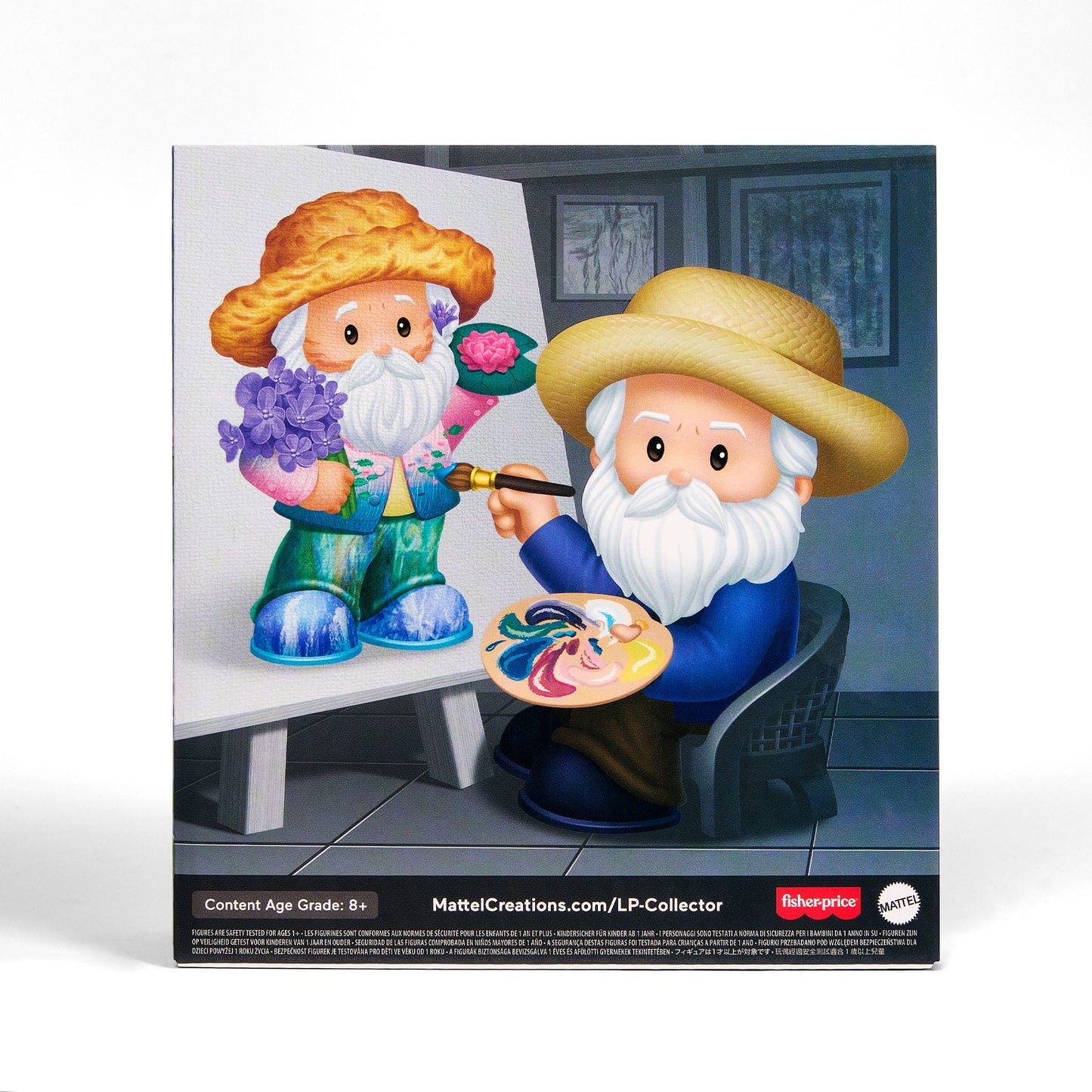Little People Collector x MoMA Claude Monet Figure Set
