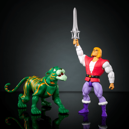 MOTU Origins Prince Adam & Cringer 2-Pack Action Figures - Bộ Mô Hình Hành Động Chính Hãng Mattel - Hình ảnh bổ sung 5