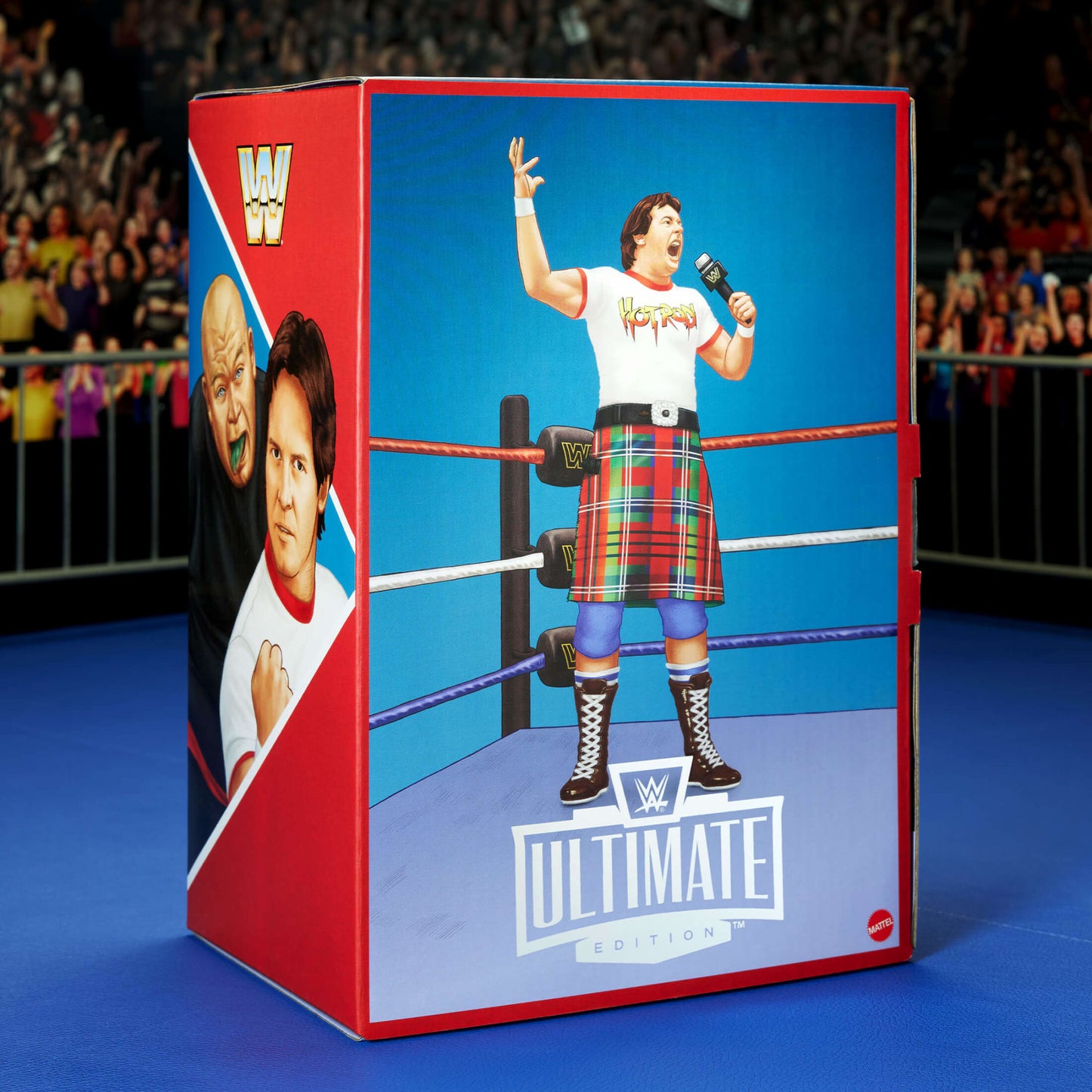 WWE Ultimate Edition Coliseum Collection "Rowdy" Roddy Piper & George "The Animal" Steele 2-Pack - Bộ 2 Mô Hình Action Figure Cao Cấp Mattel HMC60