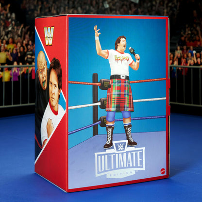 WWE Ultimate Edition Coliseum Collection "Rowdy" Roddy Piper & George "The Animal" Steele 2-Pack - Bộ 2 Mô Hình Action Figure Cao Cấp Mattel HMC60