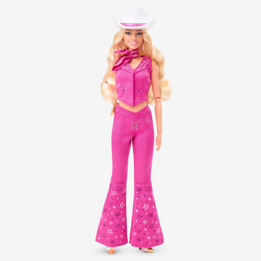 Barbie in Pink Western Outfit – Barbie The Movie - Búp bê sưu tầm cao cấp Mattel HPK00 - Hình ảnh sản phẩm