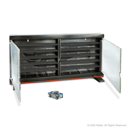 Hot Wheels Display Case - Kệ Trưng Bày 50 Xe Kèm Xe '55 Chevy Gasser - Mattel GND88 Mattel - ảnh 1 - Display Case