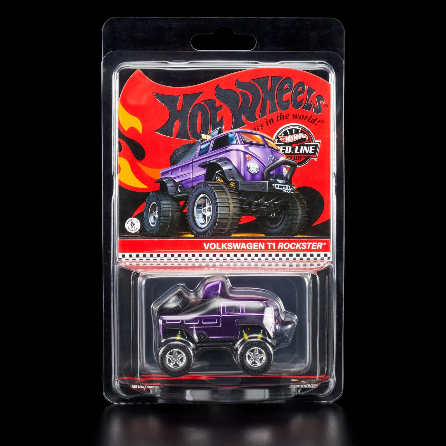 RLC Exclusive Volkswagen T1 Rockster Xe Mô Hình Off-Road Hot Wheels Red Line Club - Hình ảnh sản phẩm