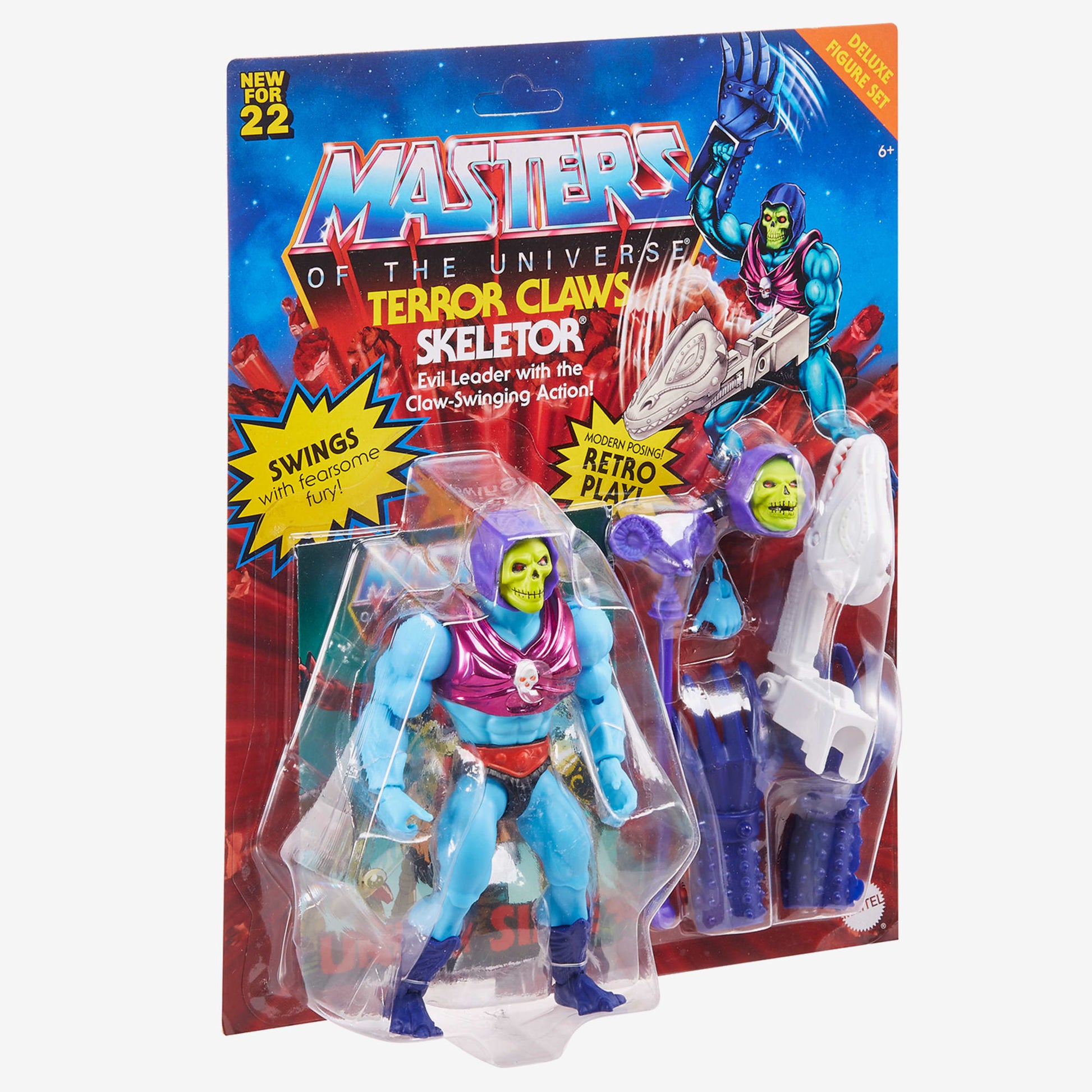 Masters of the Universe Origins Terror Claws Skeletor Collector Action Figure - Mô Hình Nhân Vật Sưu Tầm Mattel Mattel - ảnh 