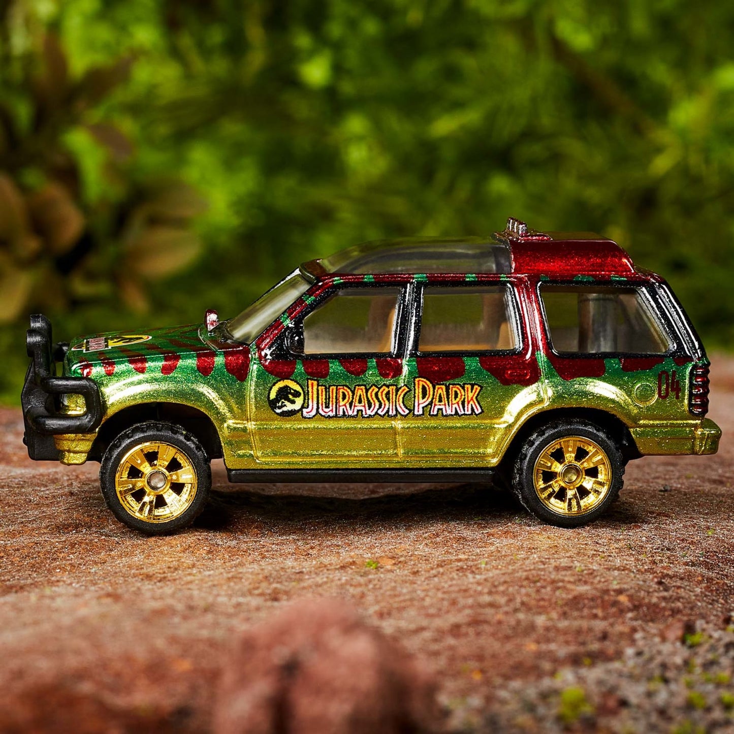 Matchbox 1993 Ford Explorer Jurassic Park - Mô Hình Xe 1:64 Sưu Tầm Cao Cấp - Mattel Creations - Hình ảnh chi tiết 2