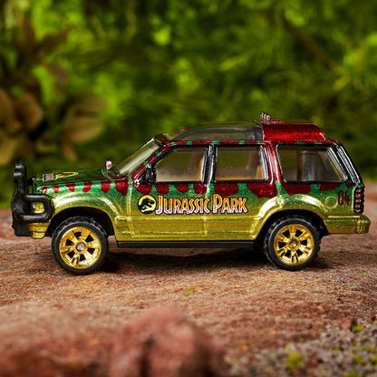 Matchbox 1993 Ford Explorer Jurassic Park - Mô Hình Xe 1:64 Sưu Tầm Cao Cấp - Mattel Creations - Hình ảnh chi tiết 2