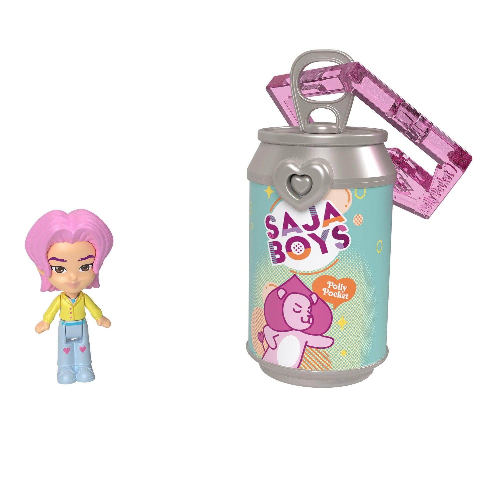 Polly Pocket x KPop Demon Hunters Saja Boys 5-Pack JTM73