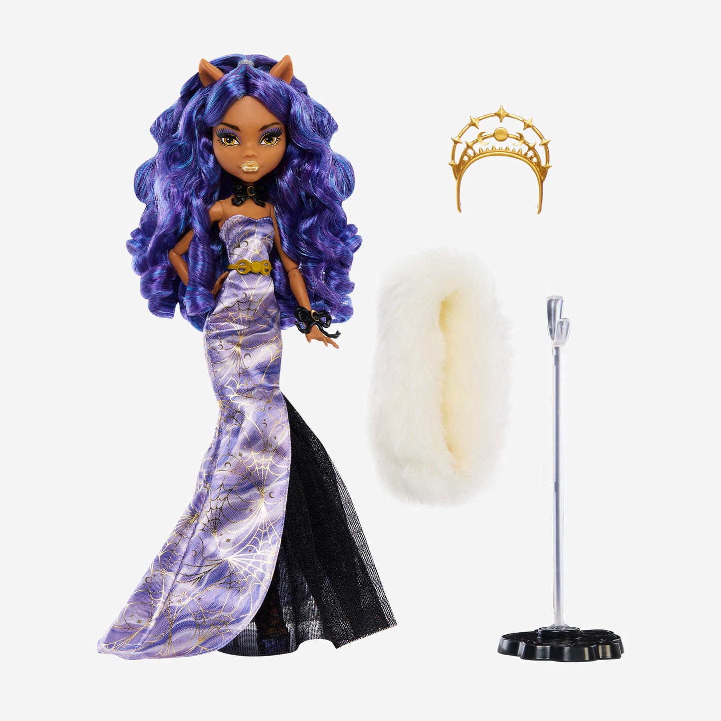 Monster High Howliday Winter Edition Clawdeen Wolf Doll Búp Bê Thời Trang Sưu Tầm Mattel - Góc nhìn khác 3