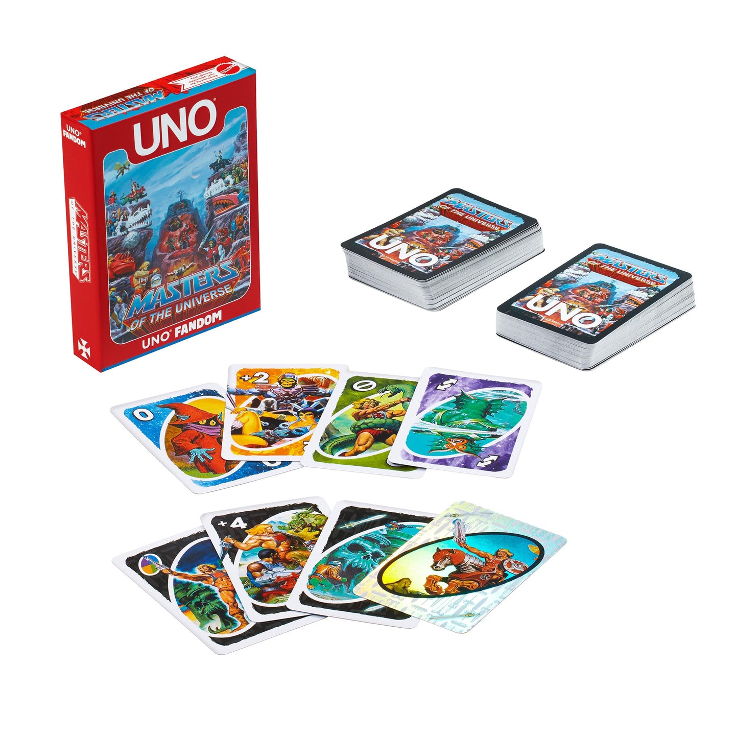 UNO Fandom MOTU Game - Trò chơi thẻ bài Masters Of The Universe - Mattel Creations - Hình ảnh chi tiết 2