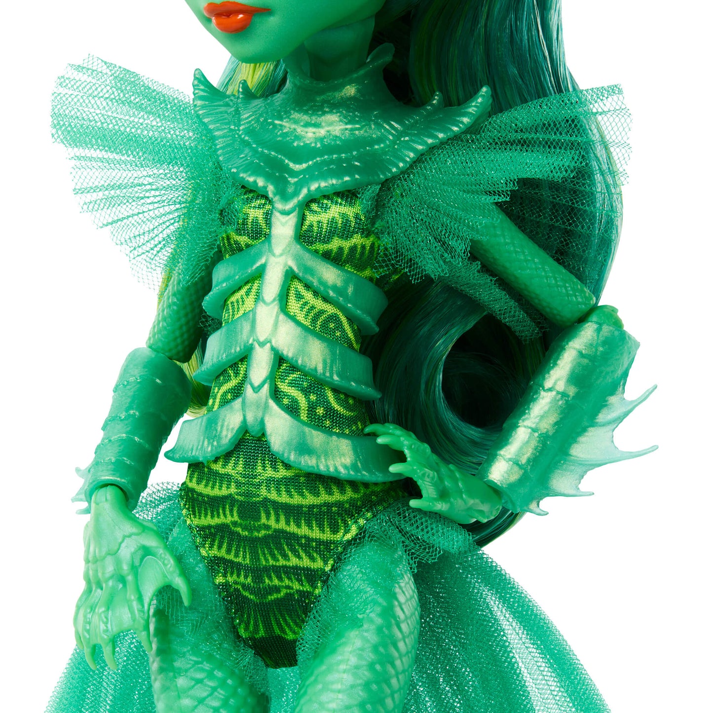 Monster High Skullector Series Creature From The Black Lagoon Doll Búp Bê Sưu Tầm Phiên Bản Giới Hạn Mattel - Góc nhìn khác 3