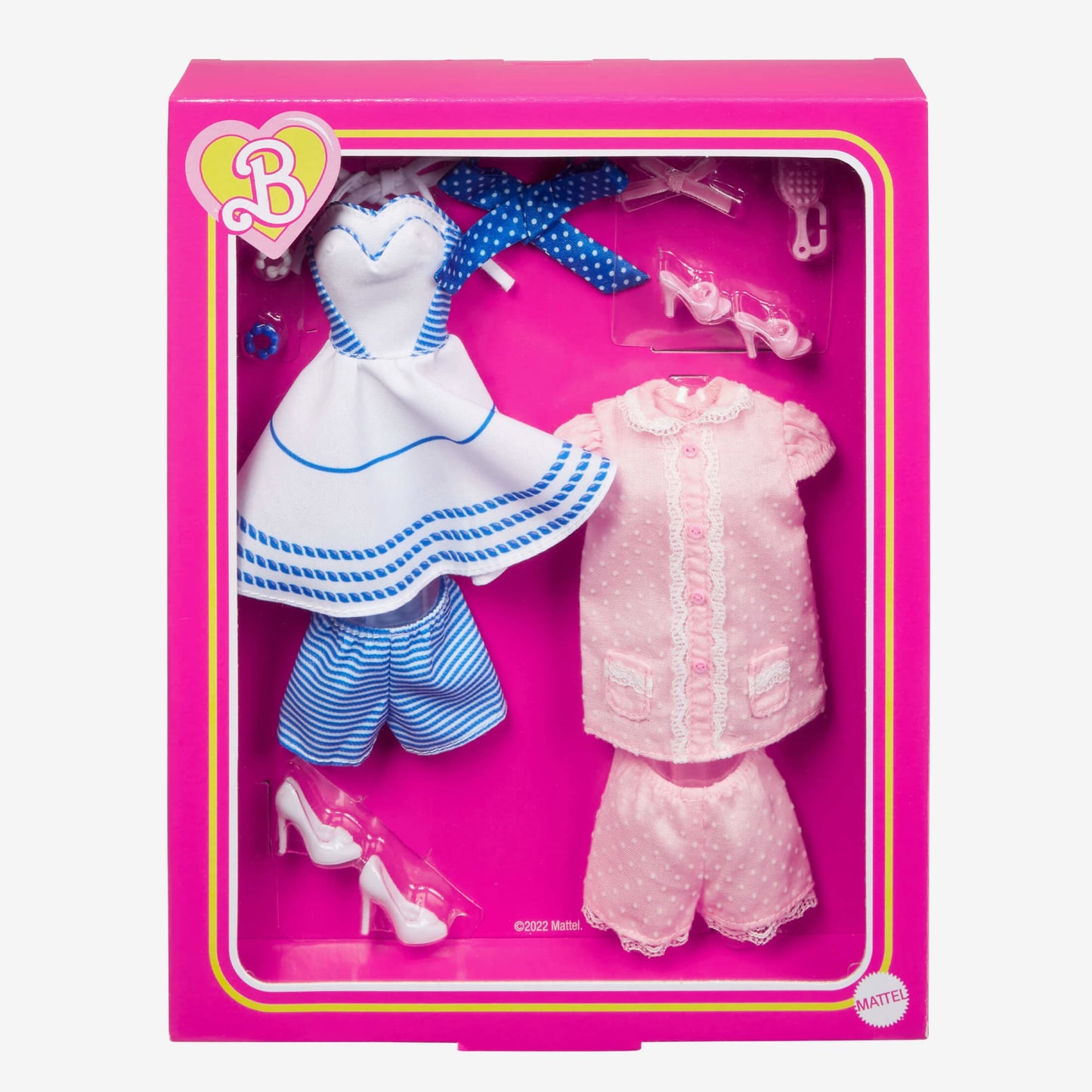 Barbie The Movie Fashion Pack - Bộ 3 Trang Phục Phụ Kiện Búp Bê Barbie Signature HPK01 - Hình ảnh bổ sung 4