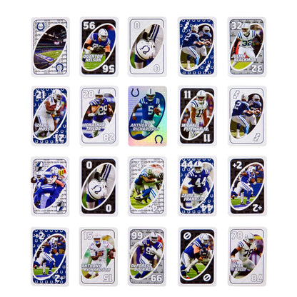 UNO Fandom NFL Indianapolis Colts Game Deck - Board Game Thẻ Bài Thể Thao - Mattel - Hình ảnh bổ sung 6