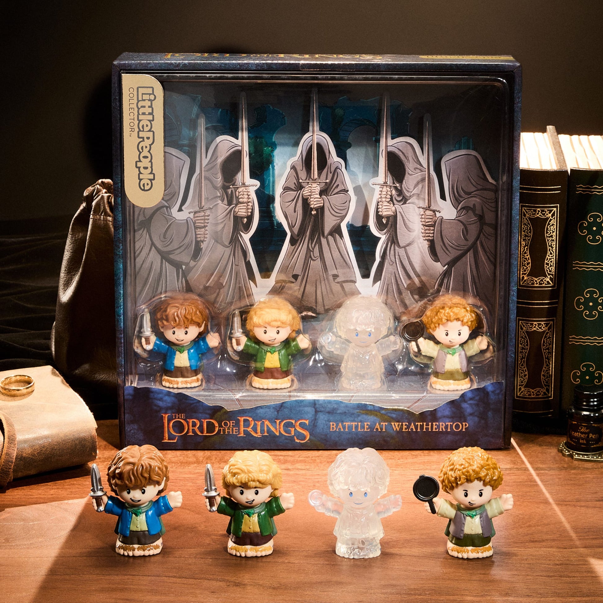 Little People Collector The Lord of the Rings Weathertop Set - Bộ Mô Hình Nhân Vật Sưu Tầm - Mattel Creations - Hình ảnh sản phẩm