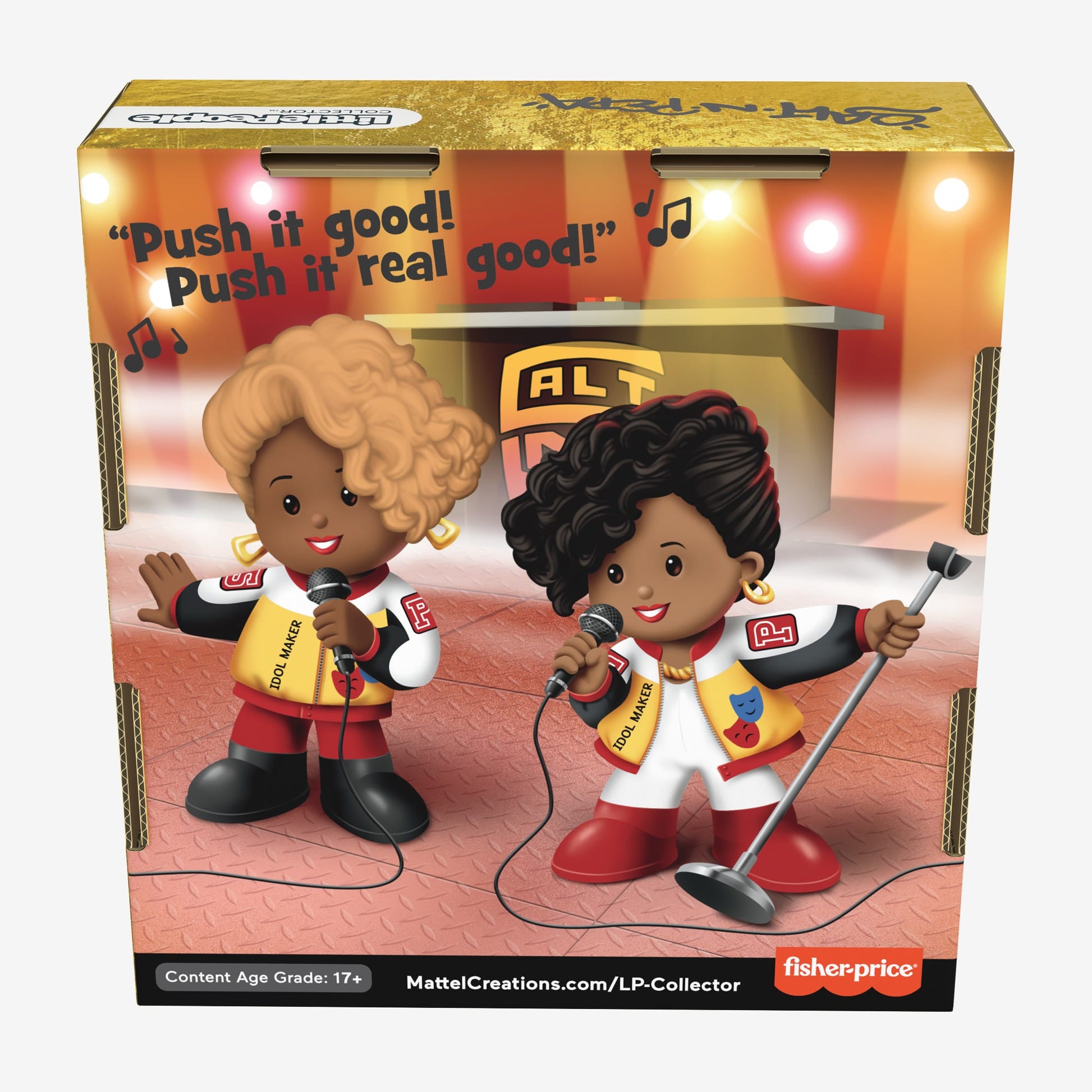 Little People Collector Salt-N-Pepa Special Edition Set - Bộ Mô Hình Figure Nhân Vật Hip-hop Mattel Mattel - ảnh 2 - Figure
