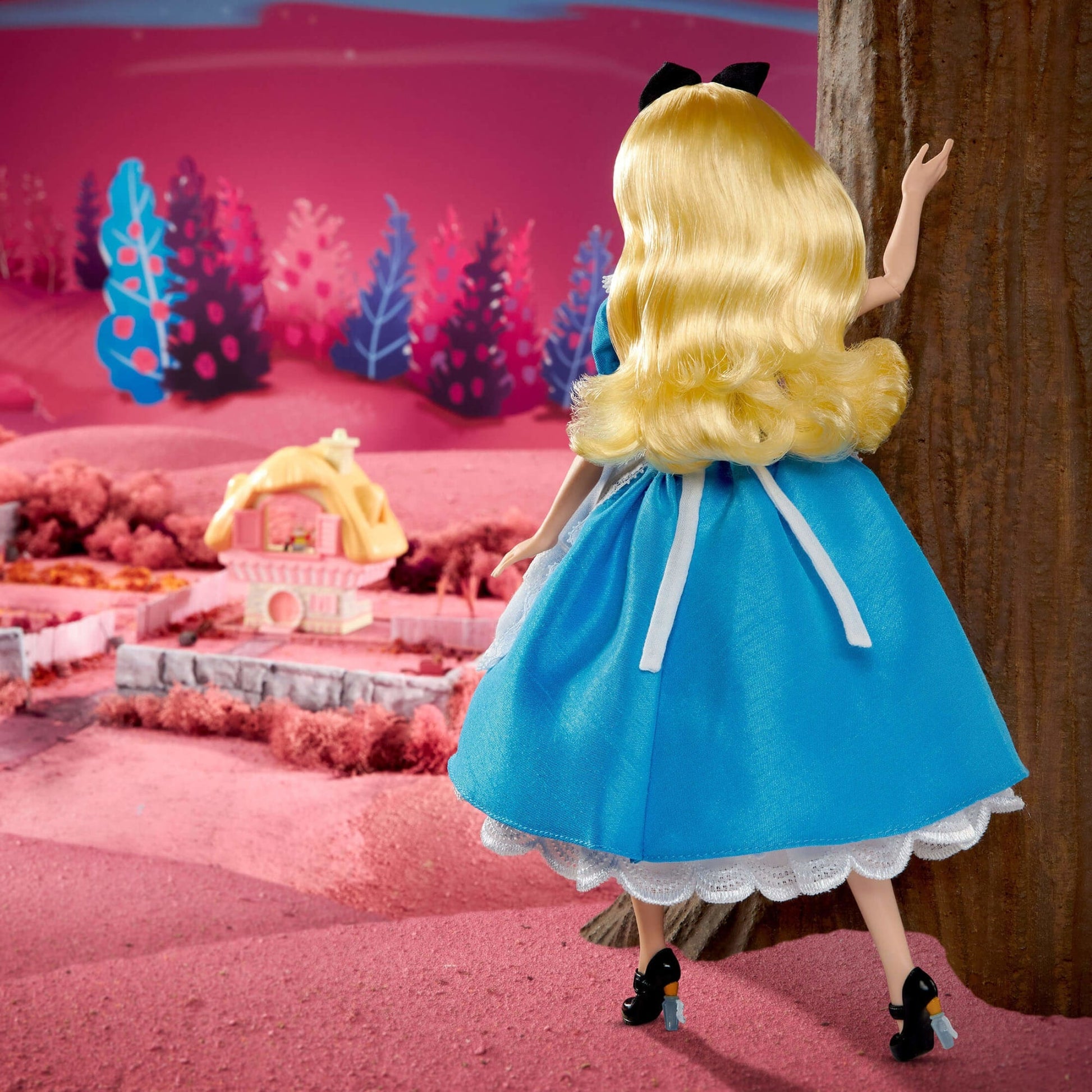 Disney Collector Alice in Wonderland Doll - Búp Bê Sưu Tầm Cao Cấp Disney 100 Năm - Mattel HLX68 Mattel - ảnh 2 - Figure