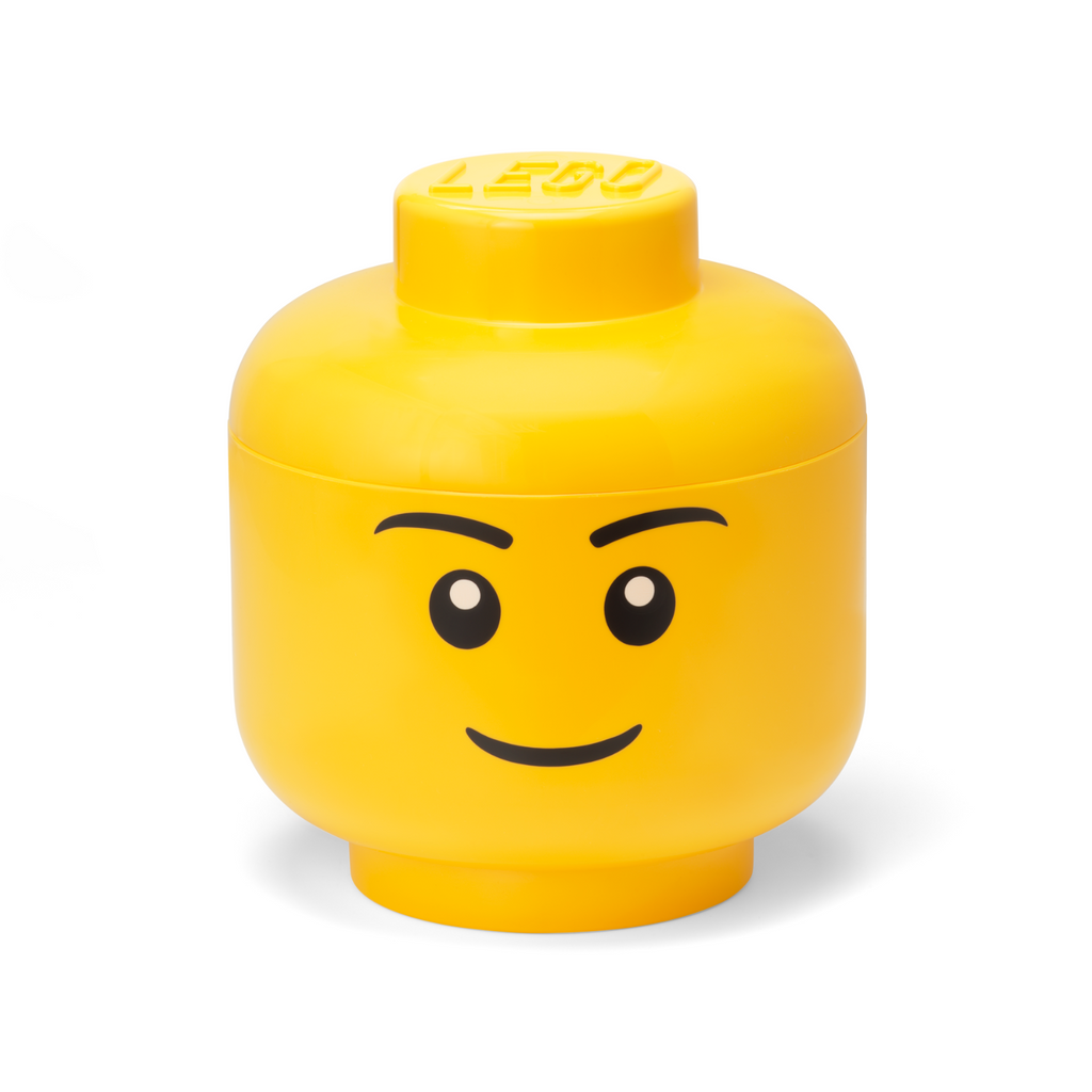 LEGO Storage Head Boy - Large - Hộp Đựng Đồ Chơi Đầu Minifigure Khổng Lồ - LEGO - Hình ảnh chi tiết 2
