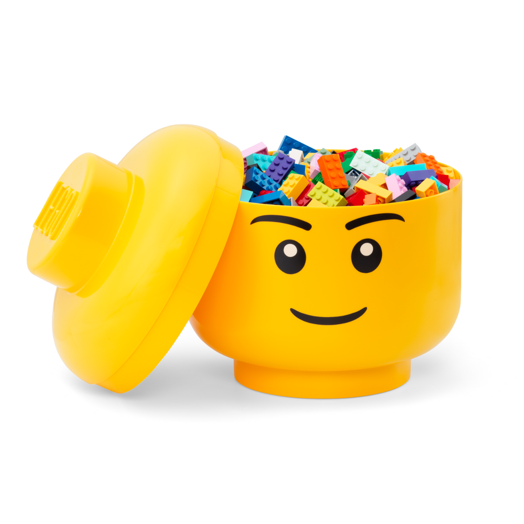 LEGO Storage Head Boy - Large - Hộp Đựng Đồ Chơi Đầu Minifigure Khổng Lồ - LEGO - Góc nhìn khác 3