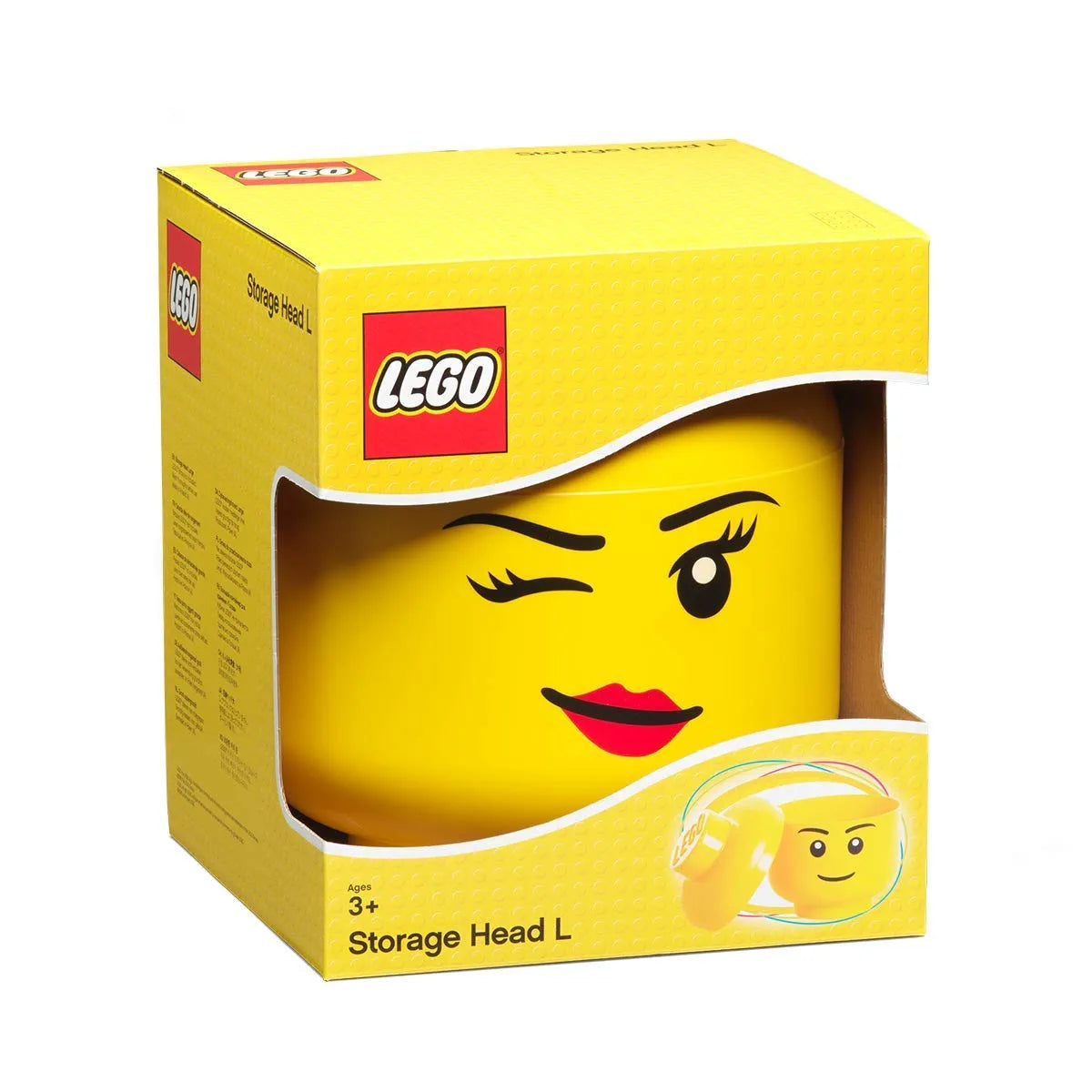 LEGO® Storage Head – Large Winking - Đầu Lưu Trữ LEGO Lớn Nháy Mắt - LEGO - Hình ảnh sản phẩm