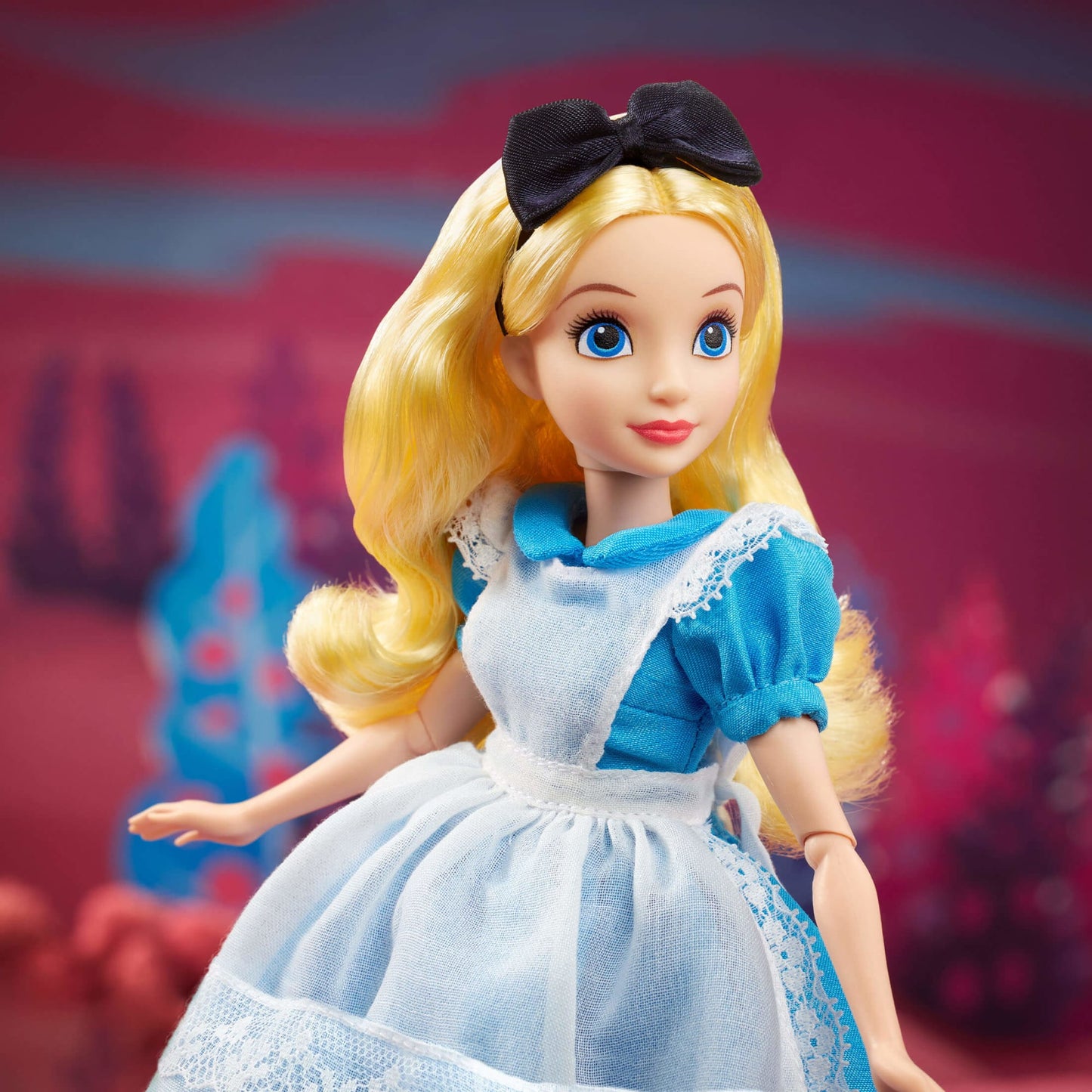 Disney Collector Alice in Wonderland Doll - Búp Bê Sưu Tầm Cao Cấp Disney 100 Năm - Mattel HLX68 - Hình ảnh bổ sung 4